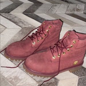 Burgundy timberlands